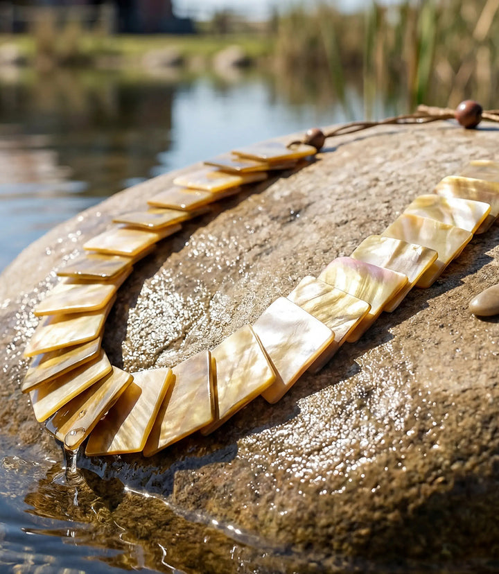Mother Of Pearl Playa Necklace