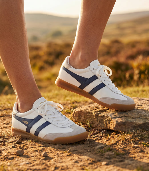 Gola Torpedo Leather Sneakers – Karen Kane