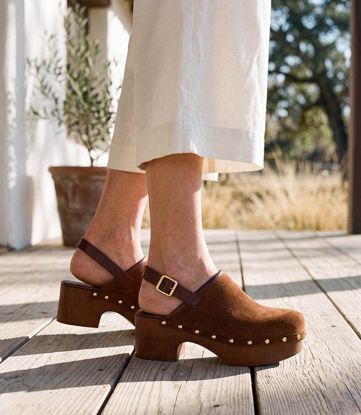 Seychelles High Expectations Stud Sling Back Clogs
