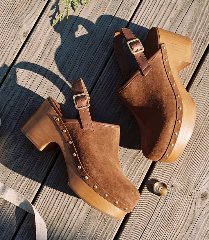 Seychelles High Expectations Stud Sling Back Clogs