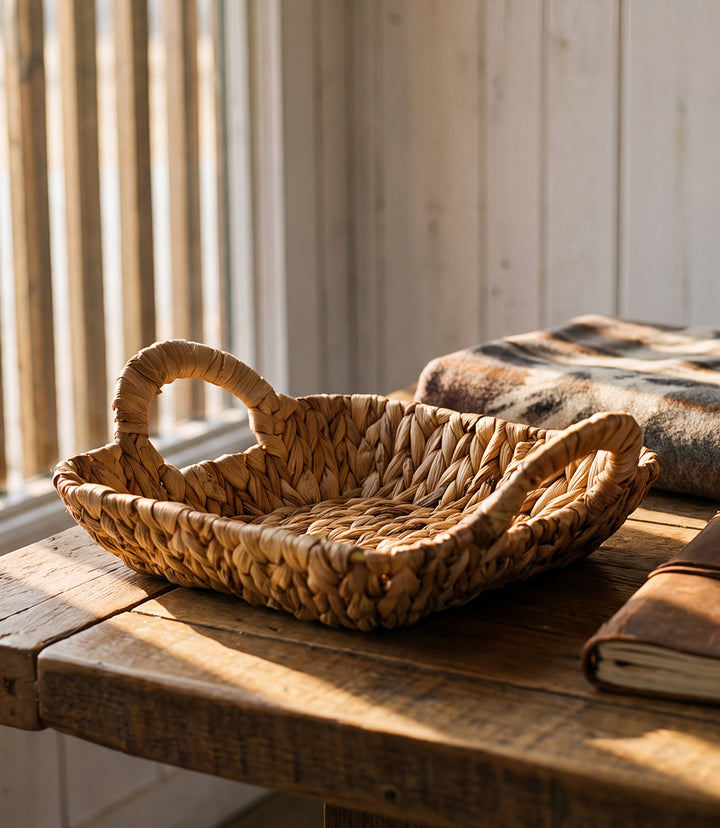Square Hyacinth Basket