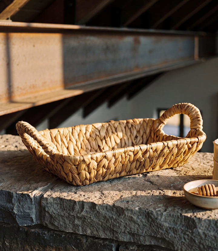 Rectangle Hyacinth Basket