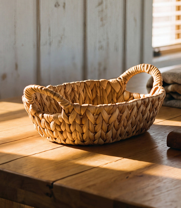 Oval Hyacinth Basket
