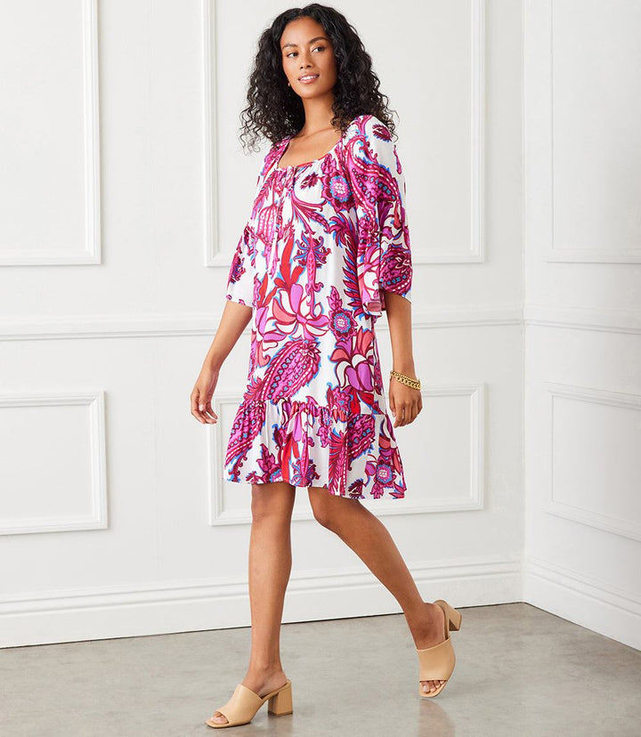 Ruffle Hem Dress