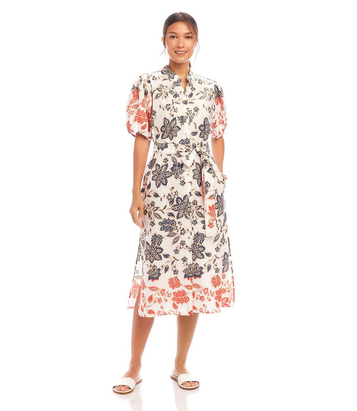 Puff Sleeve Shirtdress