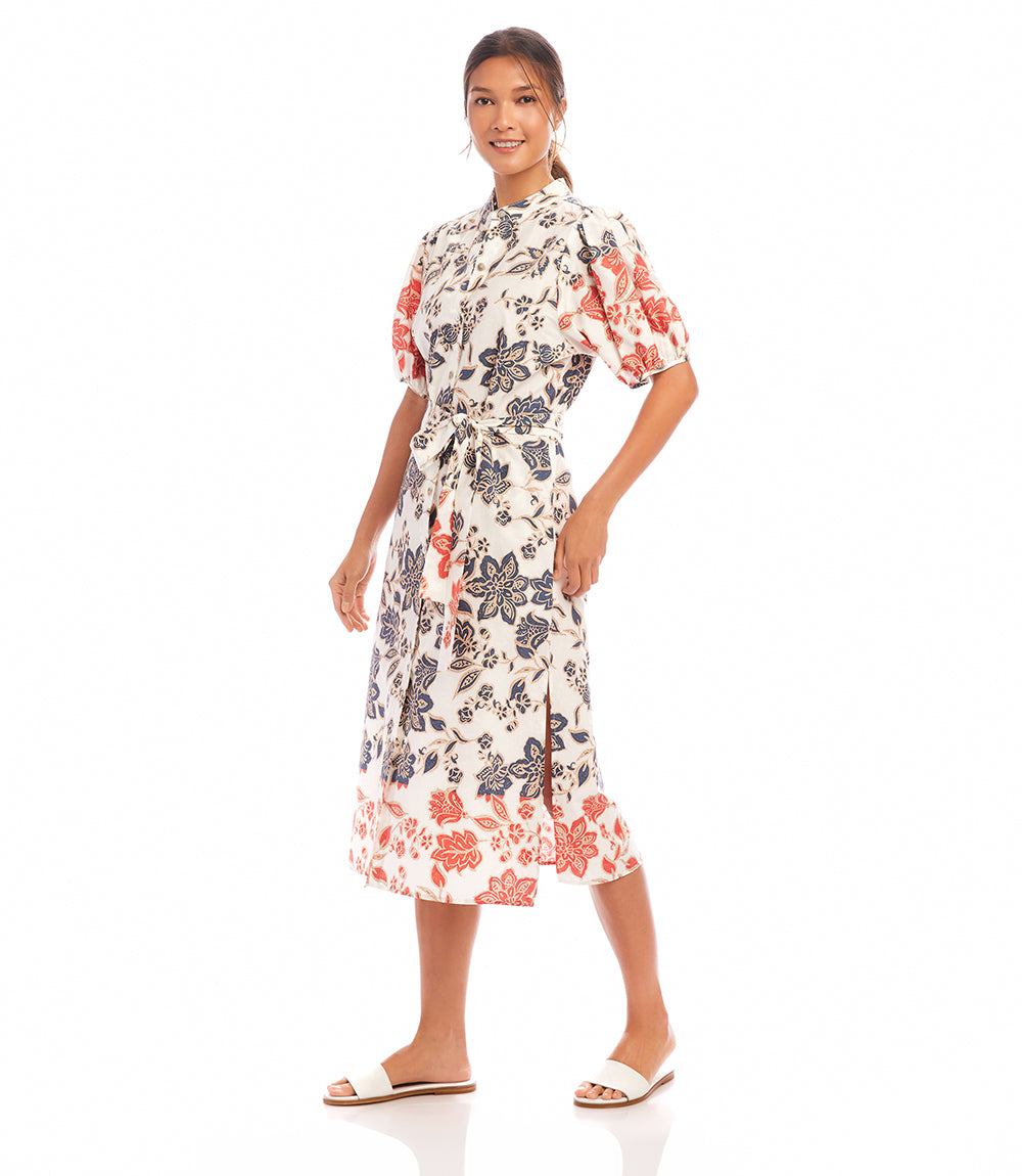 Puff Sleeve Shirtdress