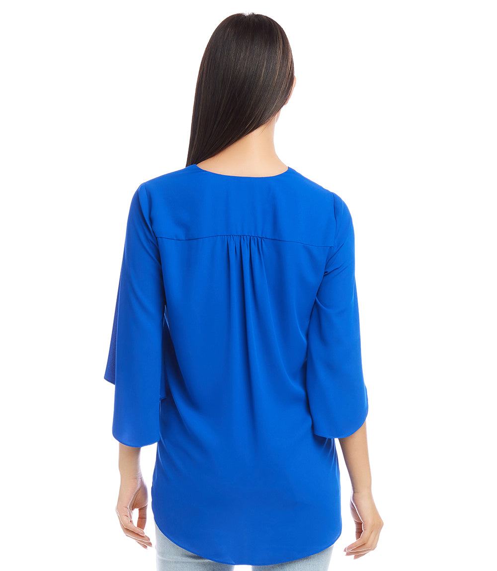 Bracelet Sleeve Asymmetric Top