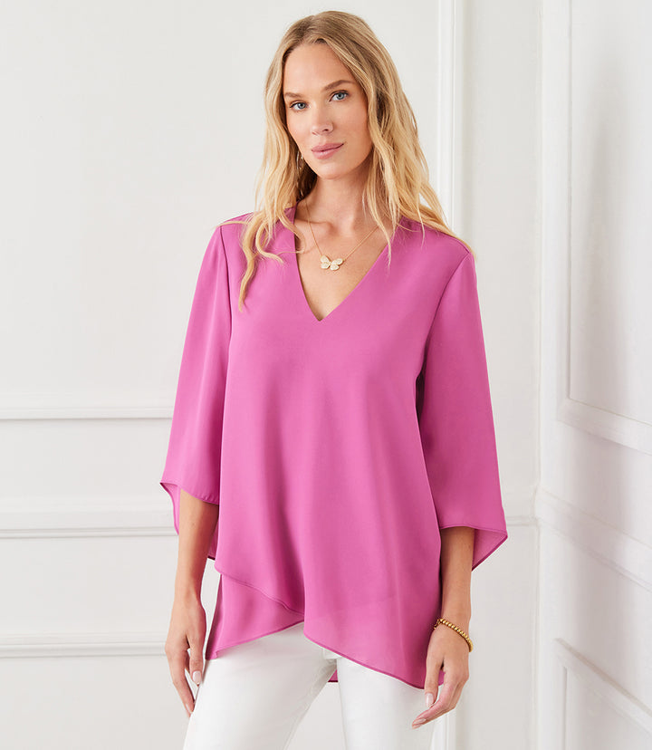 Bracelet Sleeve Asymmetric Top