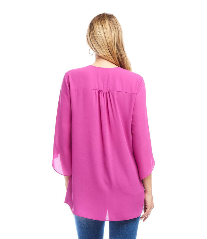 Bracelet Sleeve Asymmetric Top