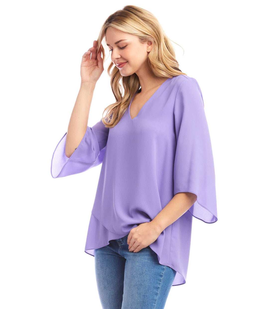 Bracelet Sleeve Asymmetric Top