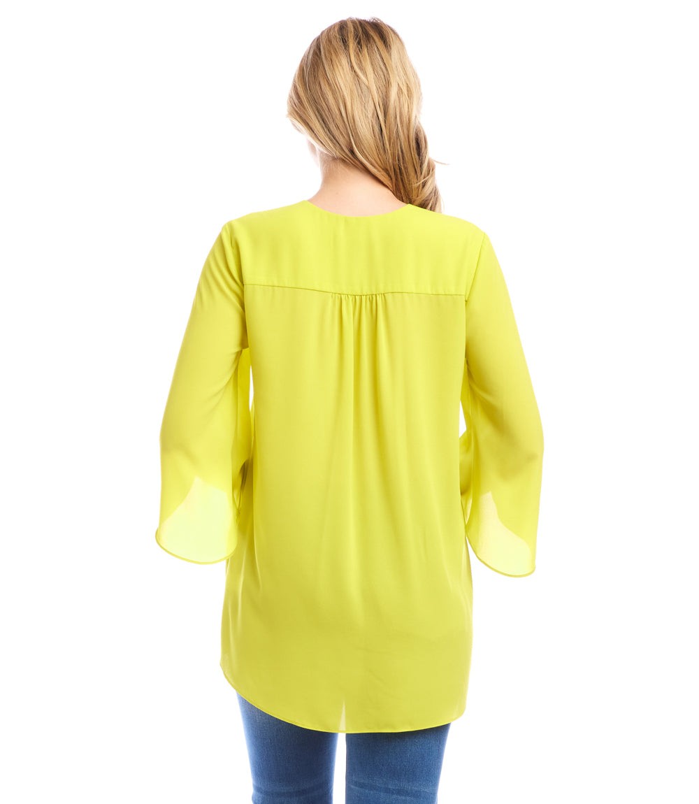 Bracelet Sleeve Asymmetric Top