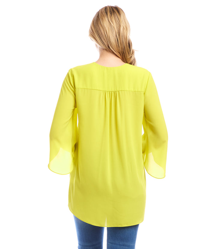Bracelet Sleeve Asymmetric Top