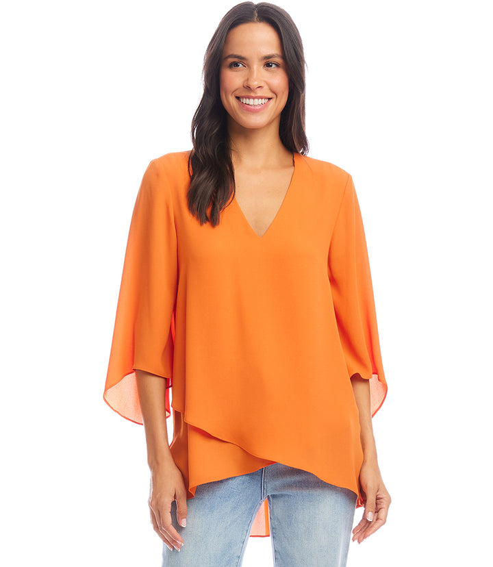 Bracelet Sleeve Asymmetric Top