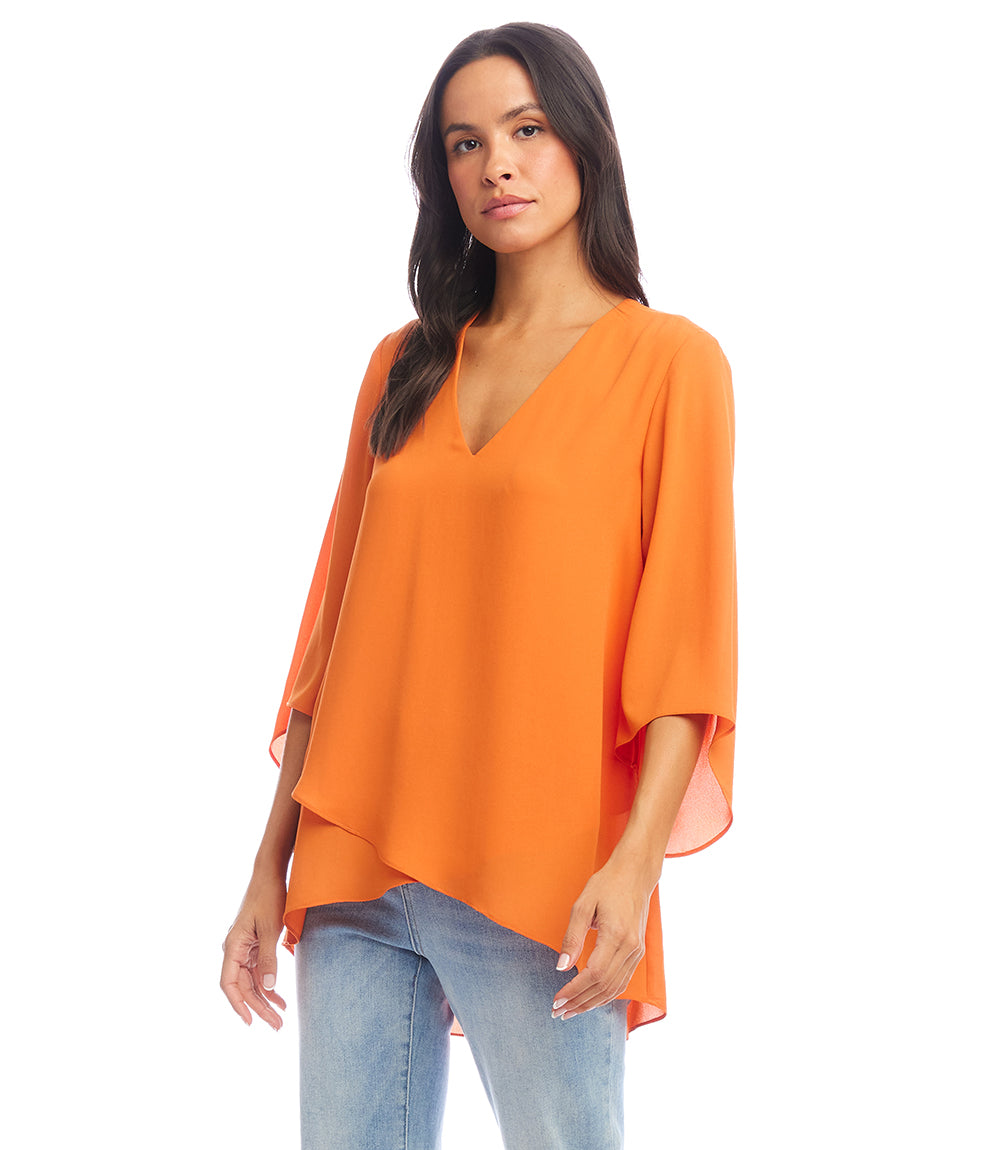 Bracelet Sleeve Asymmetric Top