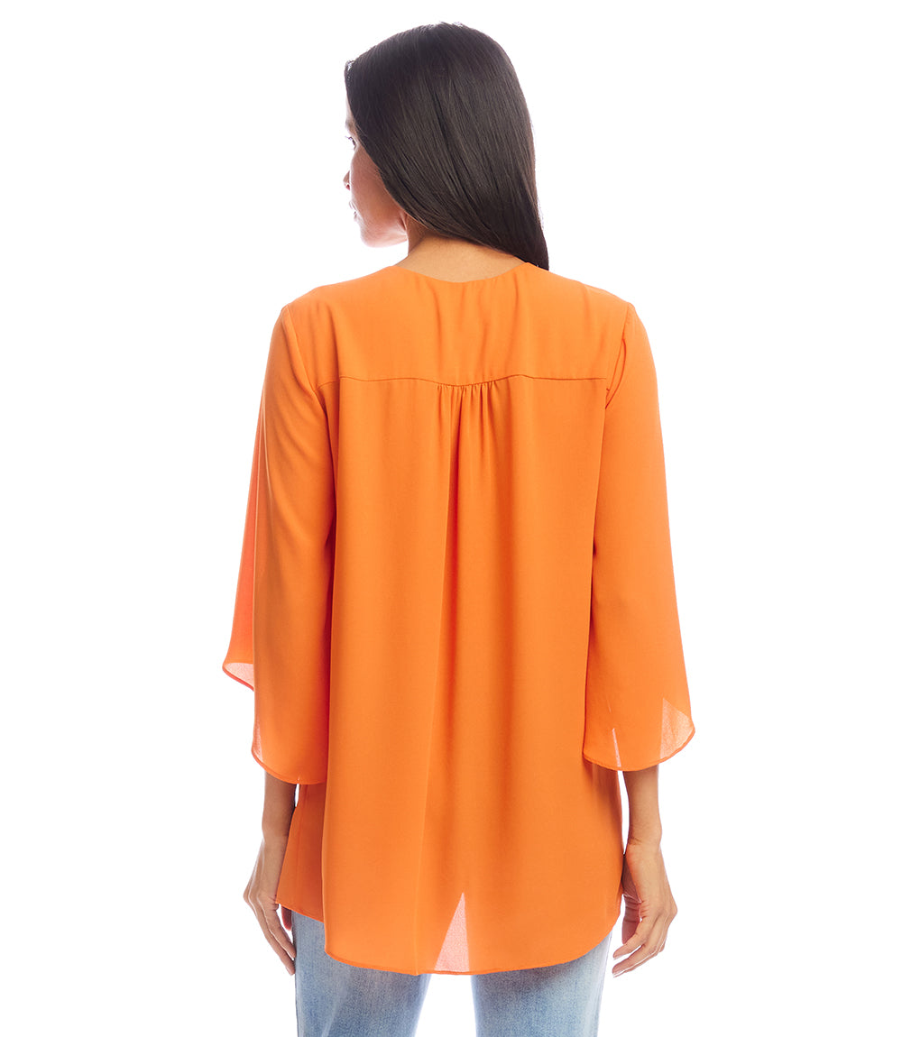 Bracelet Sleeve Asymmetric Top