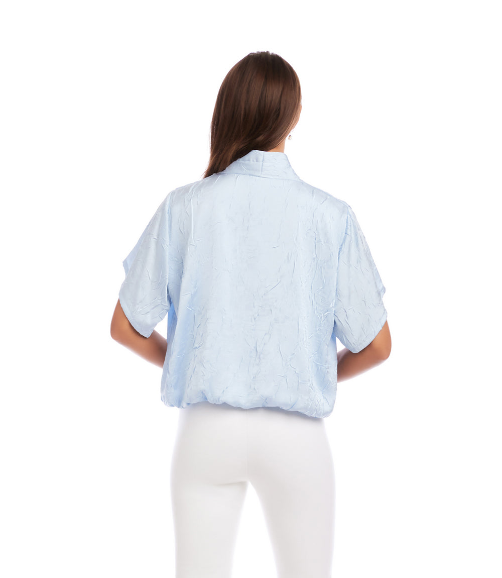 Short Sleeve V-Neck Top