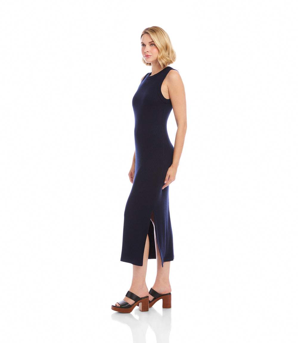 sleeveless ribbed dress Unstoppable Midi Dress M Tan by Lane 201