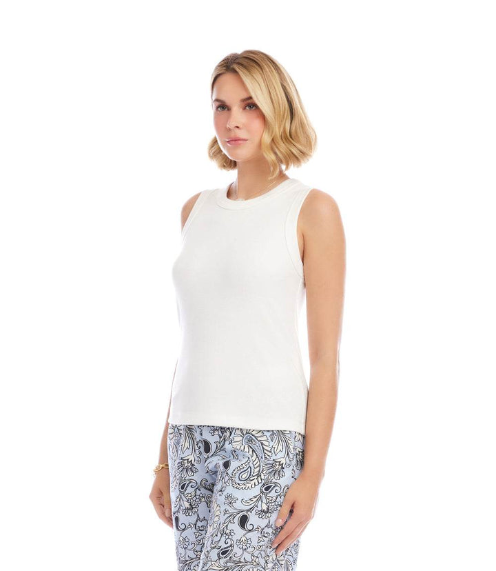 Ribbed Crewneck Tank