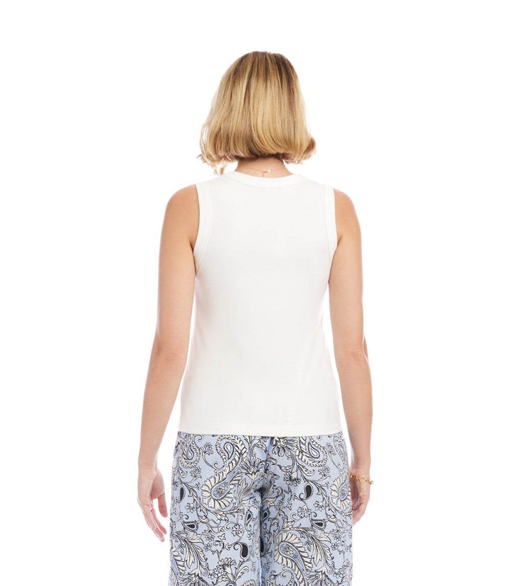 Ribbed Crewneck Tank