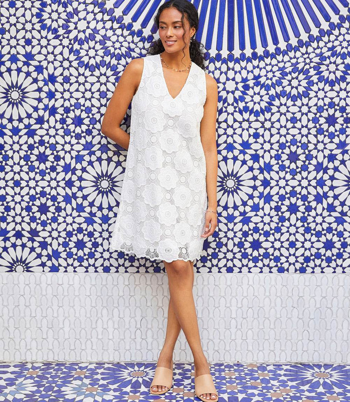 Sleeveless Crochet Dress