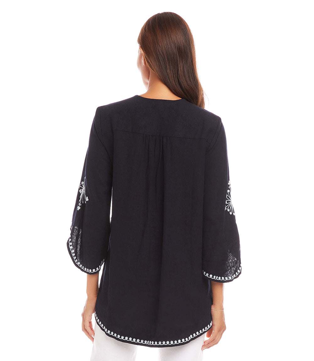 Bracelet Sleeve Asymmetric Top