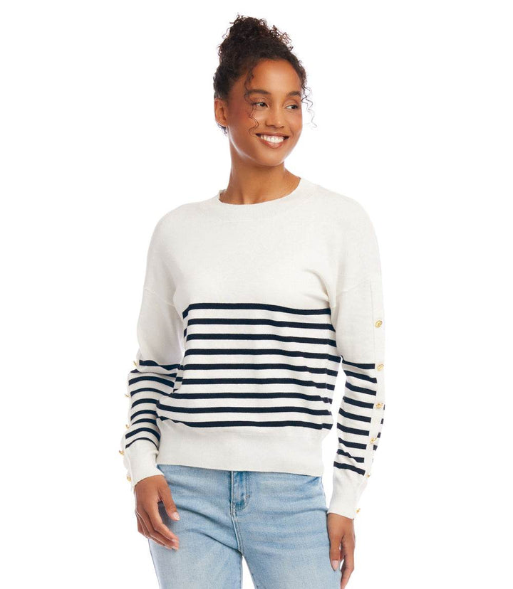 Button Detail Sweater