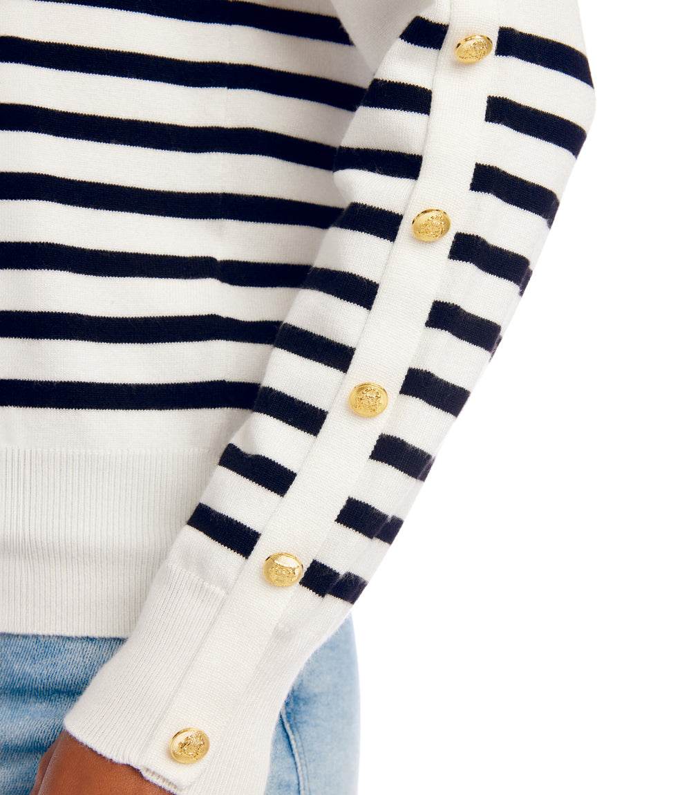 Button Detail Sweater