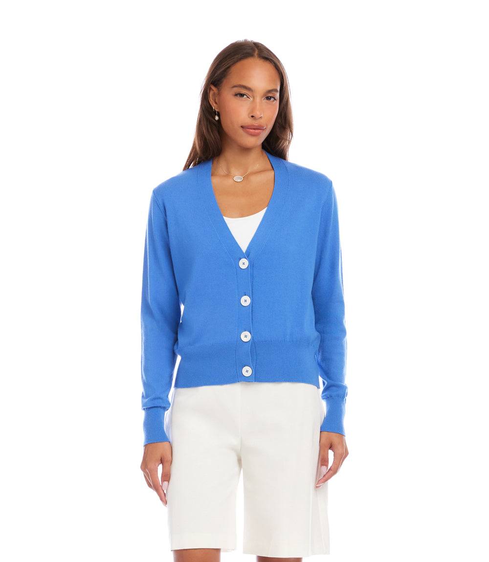 新品【AMERIVINTAG】TWEEDFRINGEKNITCARDIGAN Cardigan Sweater - Classic V-Neck with Modern Design - 50+