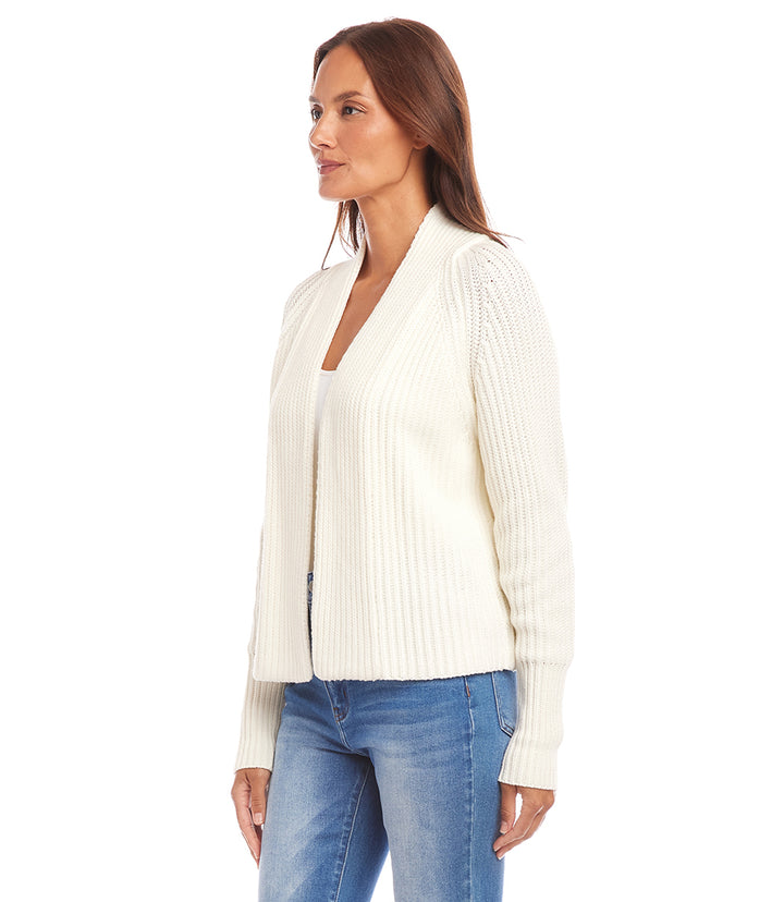 Cropped Cardigan Sweater