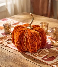 Large Braided Pumpkin