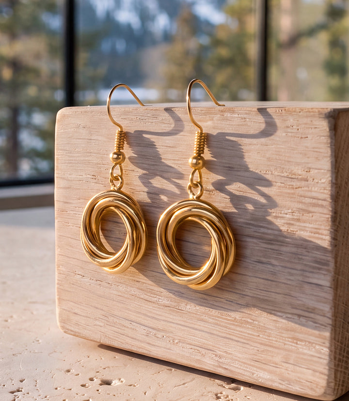 Looped Hoops Earrings