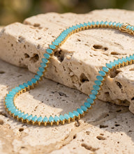 Mini Teardrop Crystal Necklace