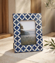 Mosaic Bone Picture Frame