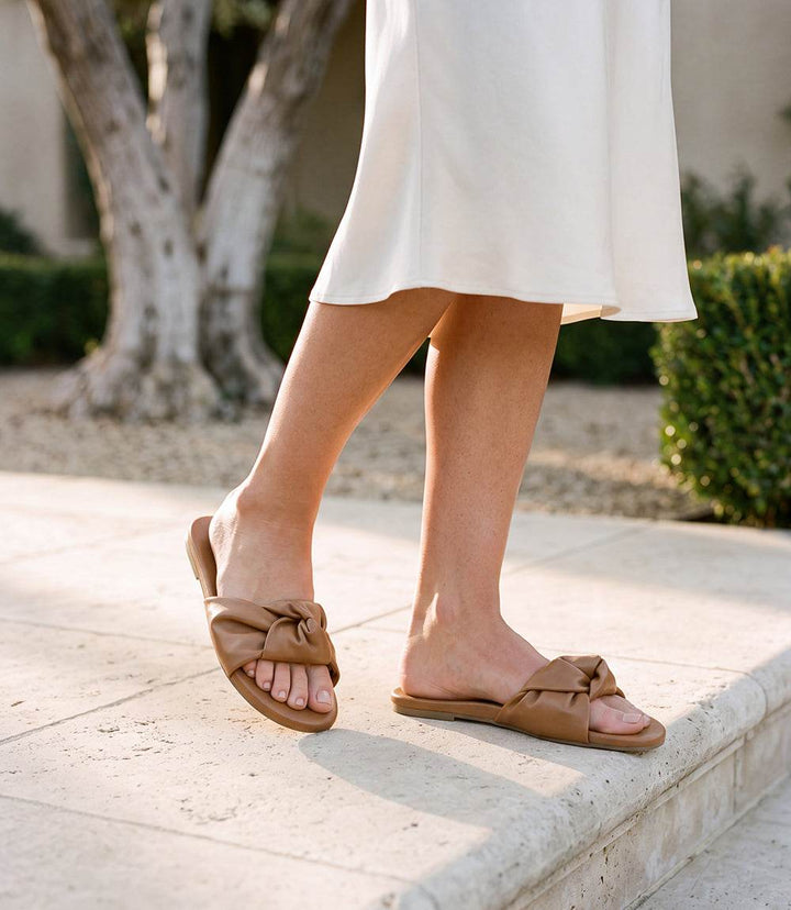 Solei Sea Nottie Knot Slide Sandals