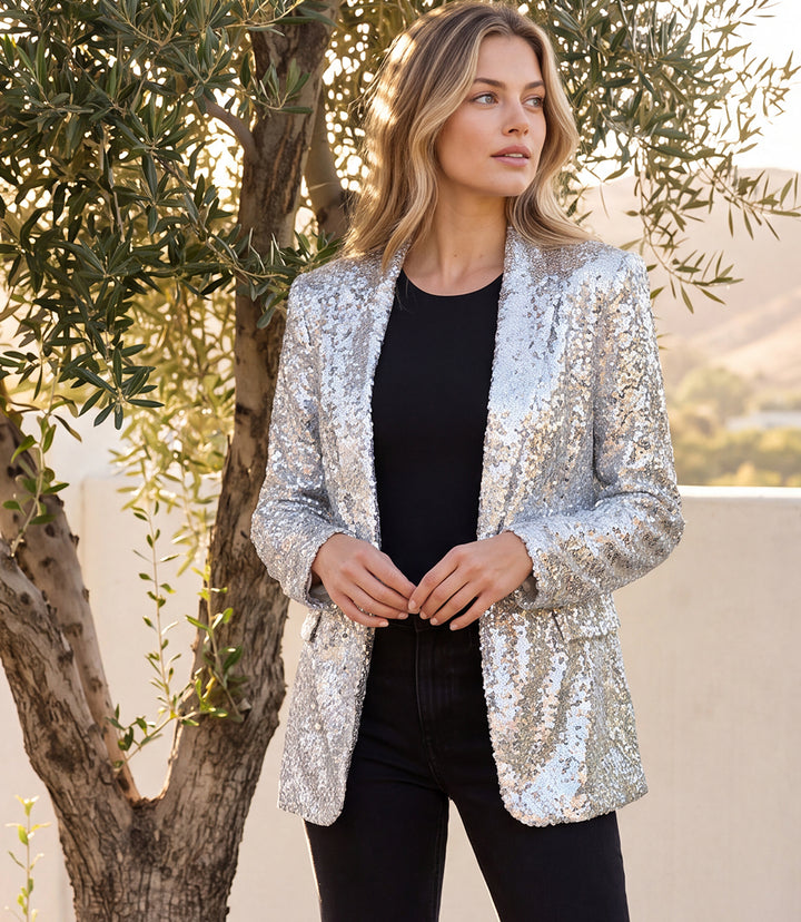 Sequin Blazer