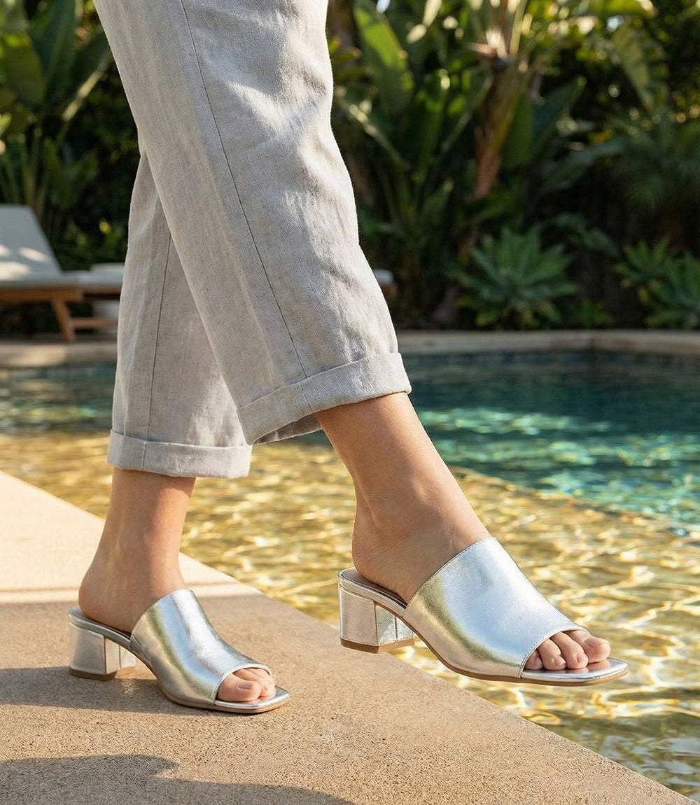 Pepper Mid Heel Sandals