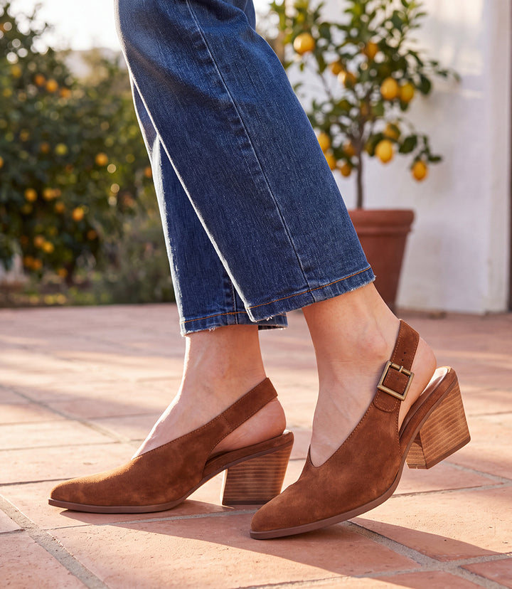 Seychelles Baby Faced Sling Back Heels