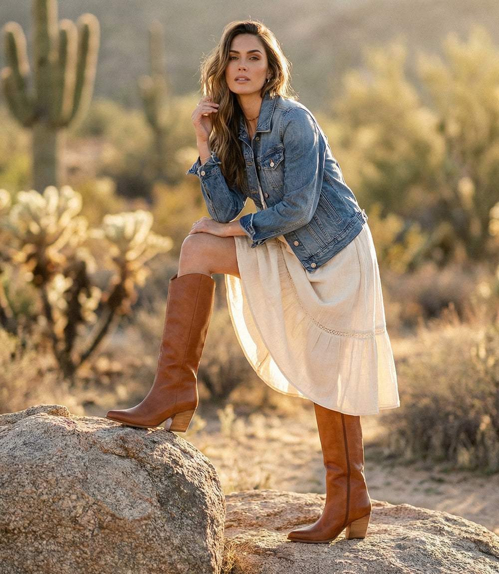 Seychelles Begging You Pointed Toe Western High Boots | Stylish