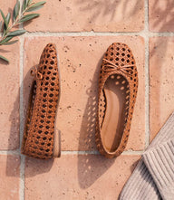Seychelles Flagstaff Woven Leather Ballet Flats