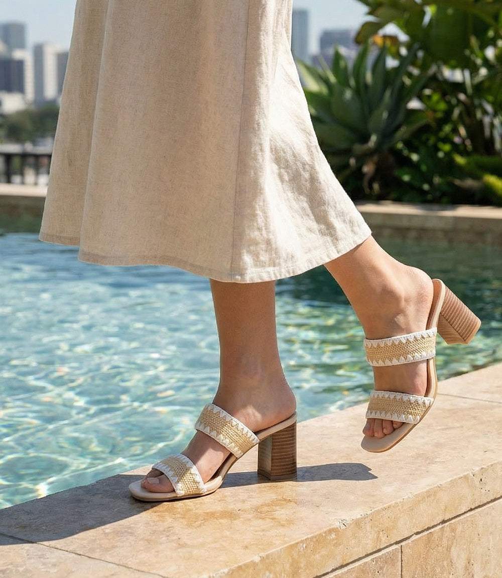 Seychelles Rafia Slides Seychelles Hattie Raffia Heel Sandals - Chic Open Toe Summer Shoes ...