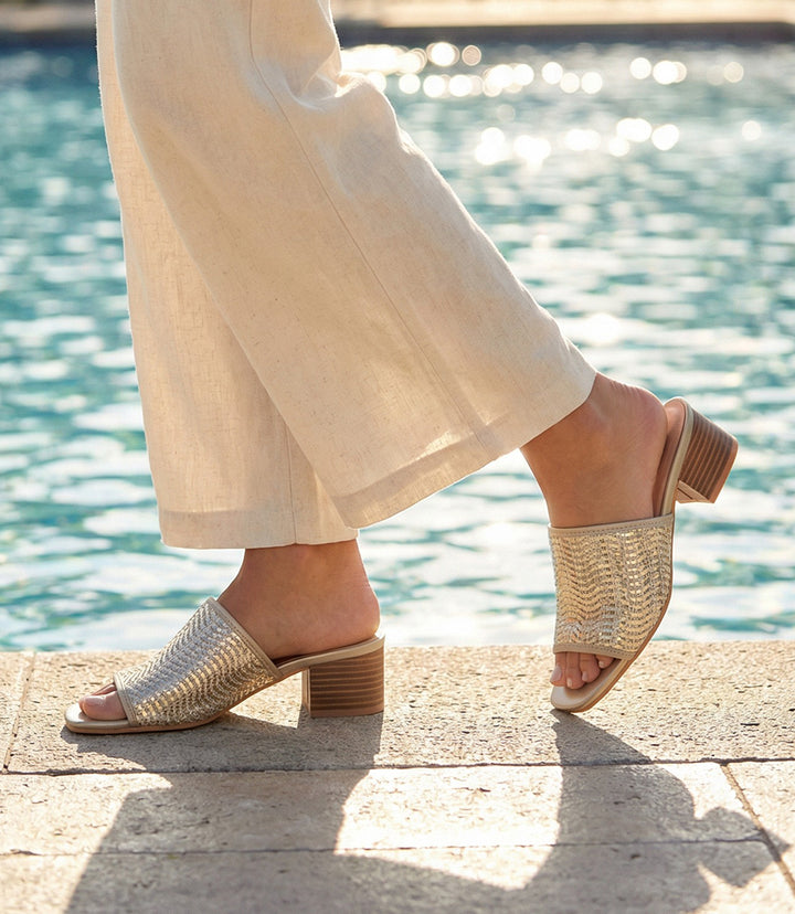 Seychelles Pepper 2 Woven Mid Heel Sandals