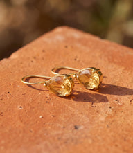 Sienna Teardrop Gemstone Earrings