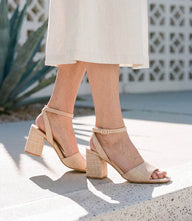 Seychelles Simple Pleasures Raffia Heel Sandals
