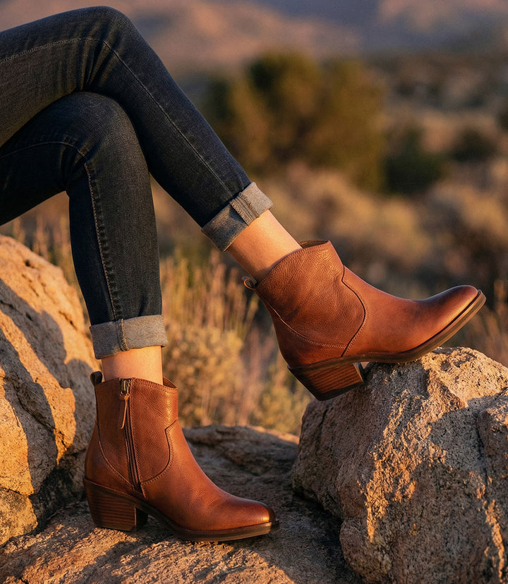 Sofft Shaelyn Pull On Western Booties