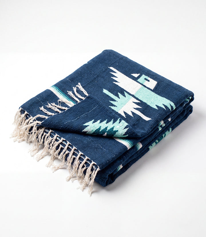 Blue Eagle Thunderbird Baja Blanket