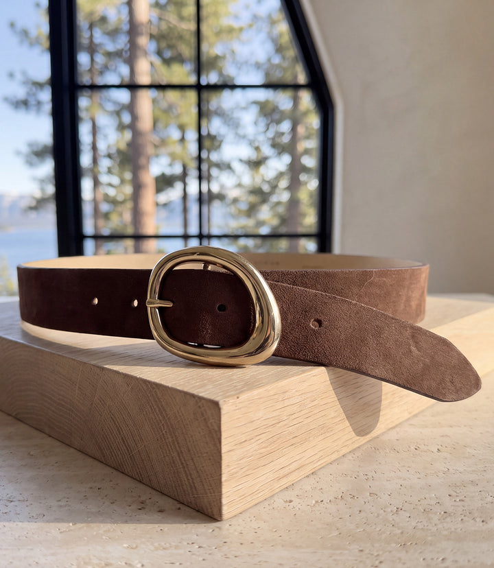 Streets Ahead Modern Buckle Leather Belt
