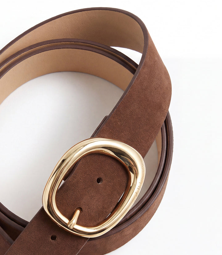 Streets Ahead Modern Buckle Leather Belt
