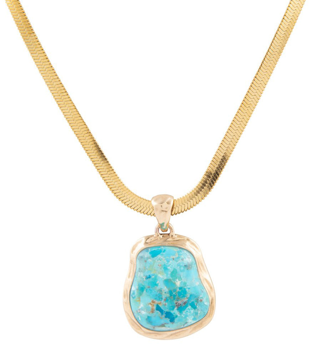 Turquoise Pendant Necklace
