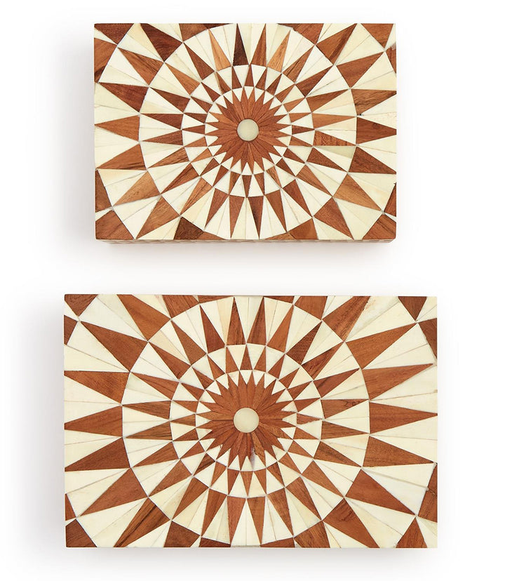 Small Mosaic Bone Decorative Box