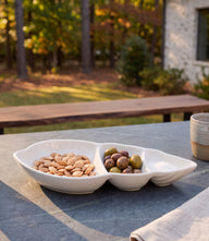 Shell Porcelain Serving Tray